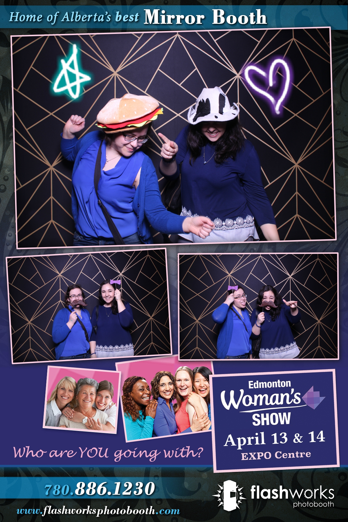 Spring Edmonton Woman's Show 2019 | View more photos from the event at gallery.flashworksphotobooth.com/u/FlashworksPhotoboothInc/Spring-Edmonton-Womans-Show-2019